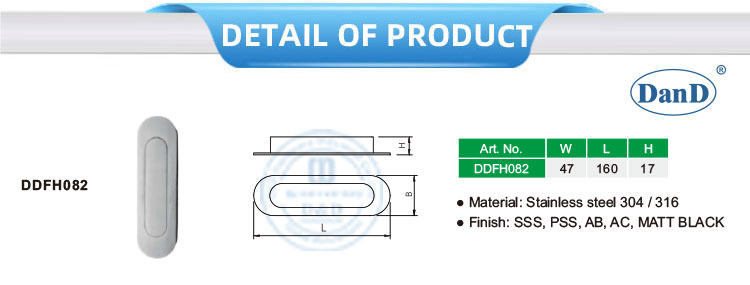 Manijas de tir&oacute;n de gabinete de descarga