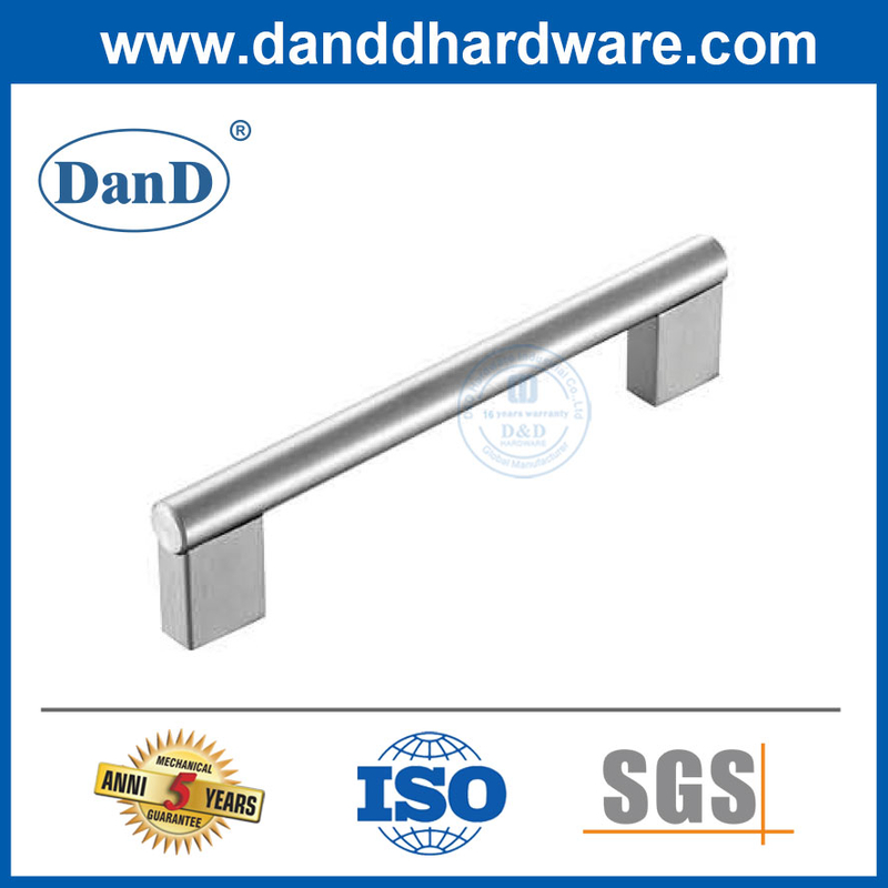 Manejo de gabinete de cocina Muebles de acero inoxidable Gabinetes de hardware Pulls-DDFH023