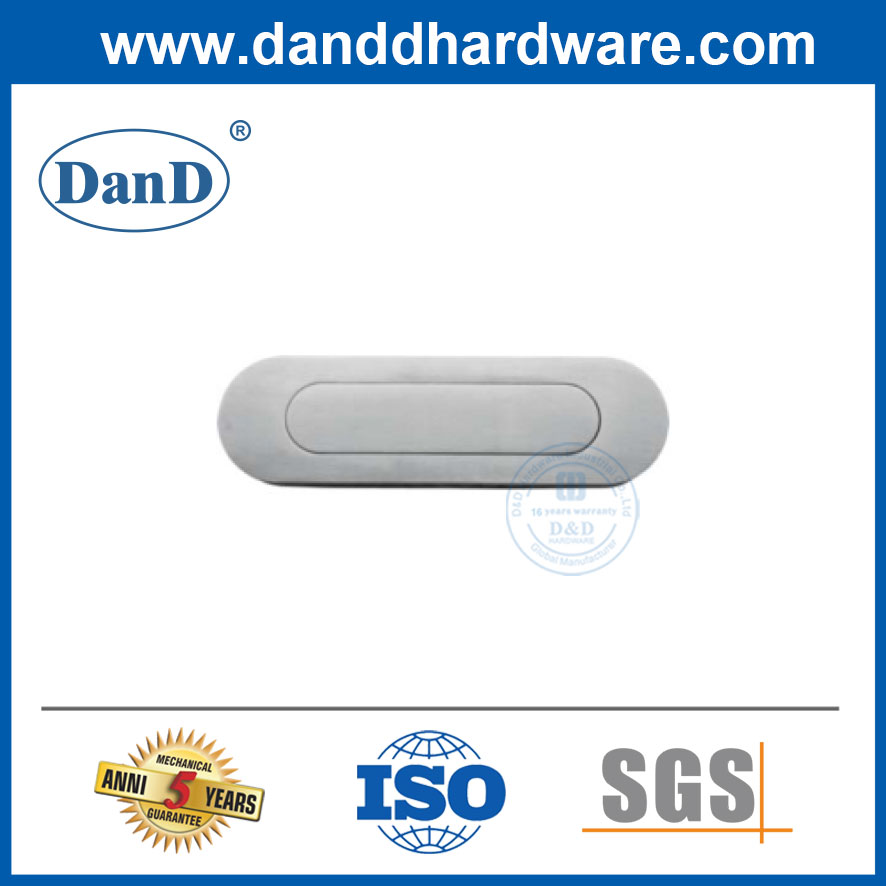 Manijas del gabinete FLUSH MANEJES DEL CASTER DE ACERO INOXINO PARA TISSERS-DDFH082