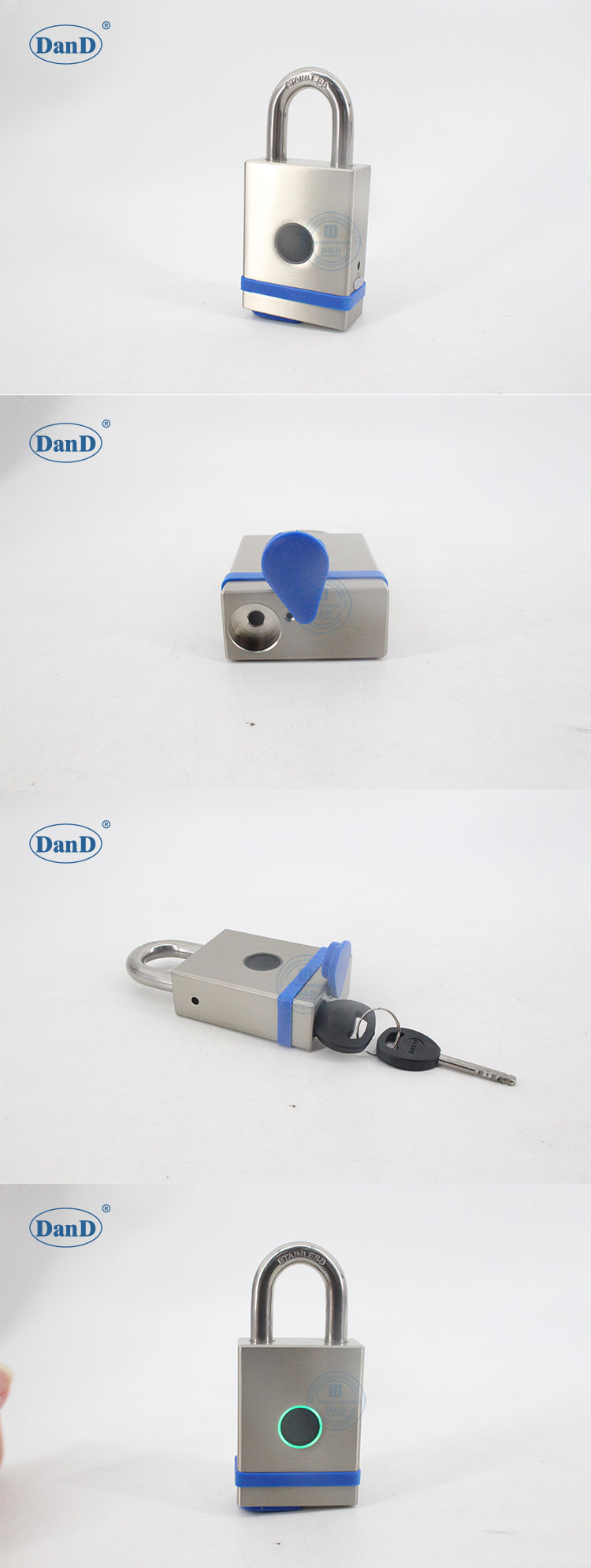 Candado de huellas digitales