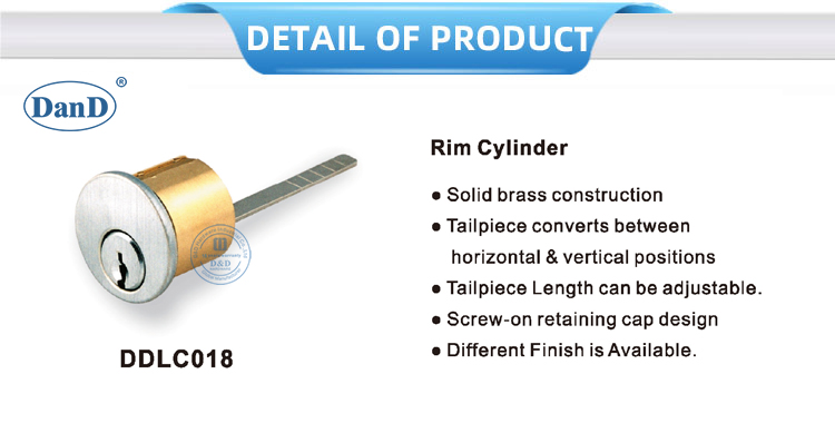 Cilindro de bloqueo de estilo Amercian