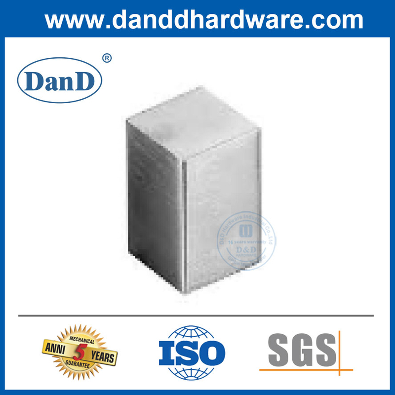 Pernobas de cajón de tocador de latón perillas de gabinete modernas de acero inoxidable-ddfh063