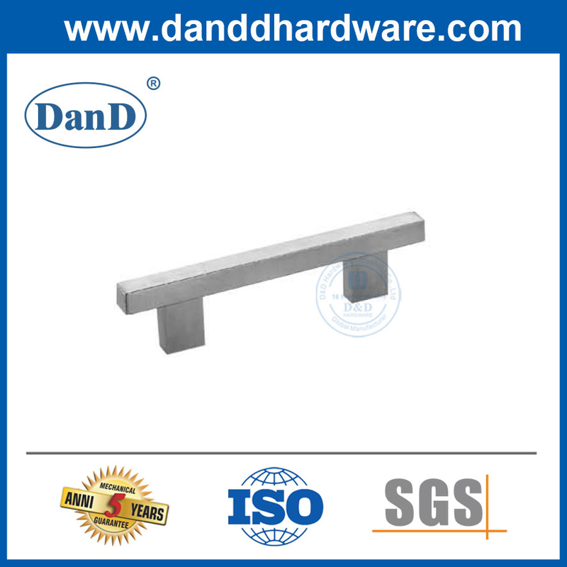 Manejo de tocador de acero inoxidable tiradores de cajones para tosser-ddfh018