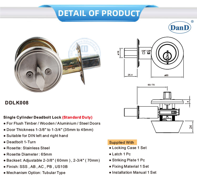 Deadbolts para puertas