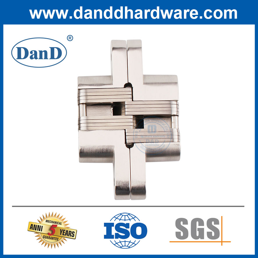 Accesorios de hardware de muebles aleación de zinc puerta oculta bisagra invisible-ddch007
