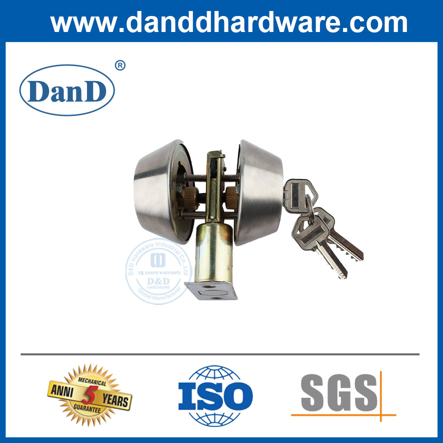 Cerradizo de puerta exterior Cilindro de acero inoxidable Puerta de acero inoxidable DDDLK007
