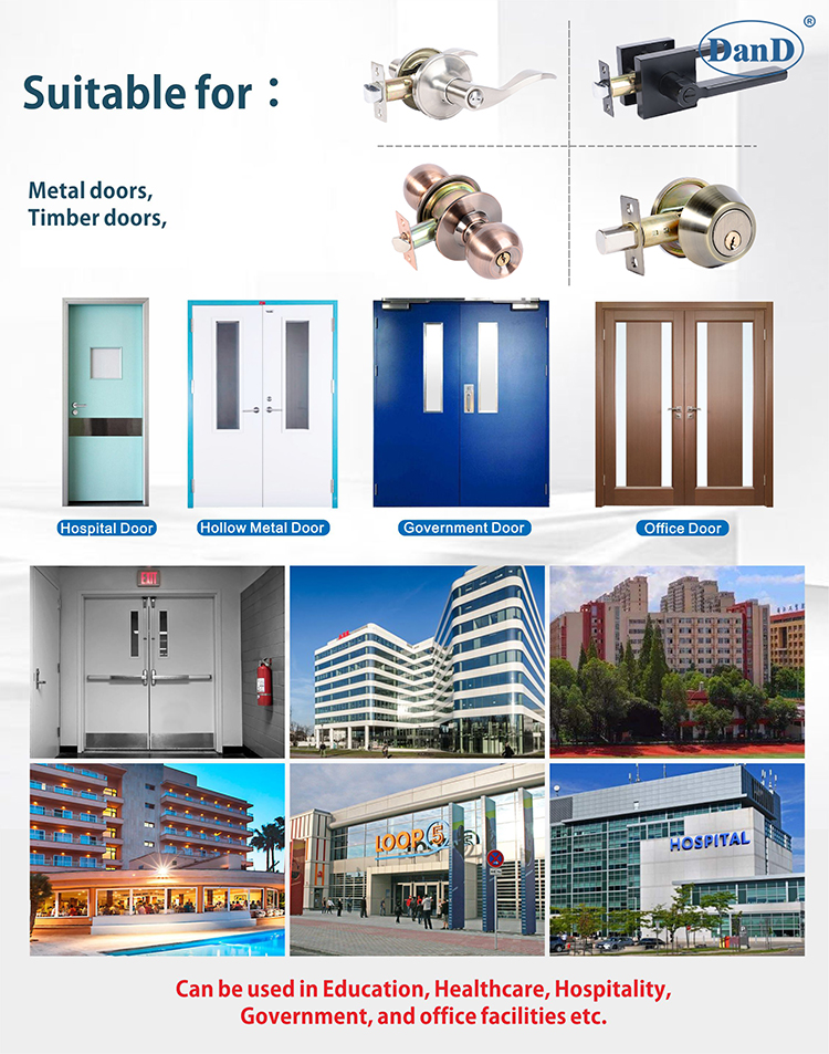 Bloqueos para puertas exteriores