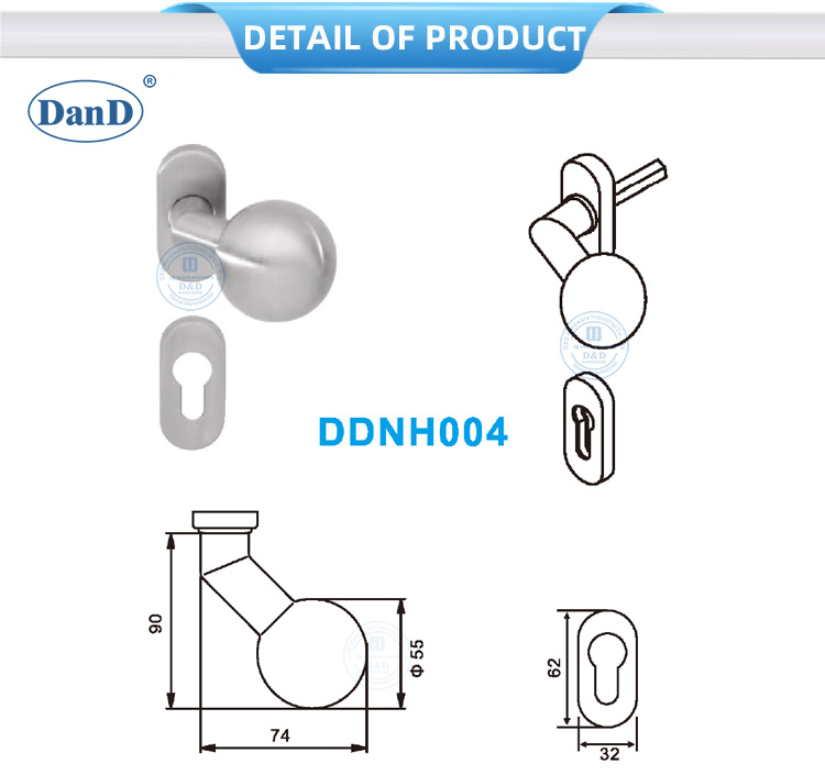 Mango de puerta comercial