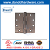BHMA Grade 2 Cobre antiguo Comercial Puerta principal SS Bisagra-DDS001-Ansi-2-4.5x4.5x3.4