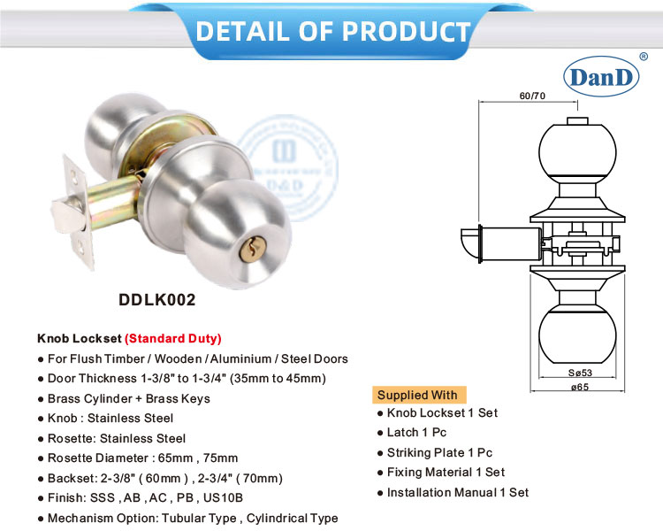 Cerraduras de puerta residencial 
