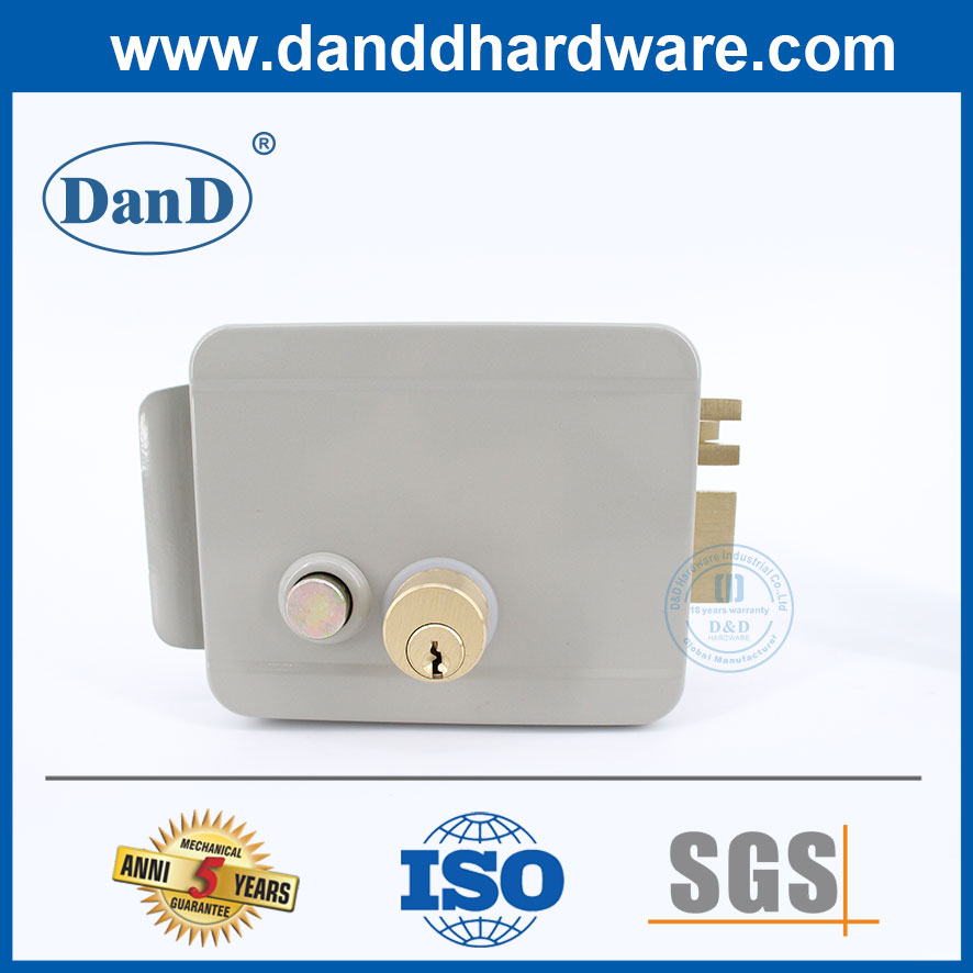 Seguridad del hogar Smart Magnetic Electric Electric Rim Lock Fabricante-DDRL044
