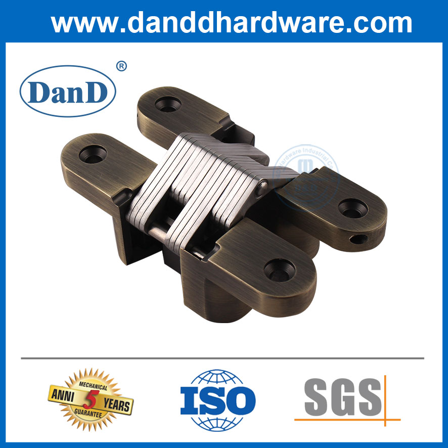 OEM Hardware 180 grados Bisagra de puerta oculta AntiQE Brasas Invisibles Bisaes-DDCH007