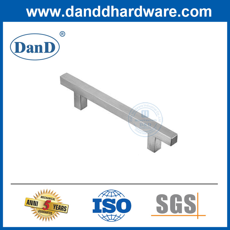 Hardware Hardware Manijas de la puerta del gabinete de acero inoxidable-DDFH019