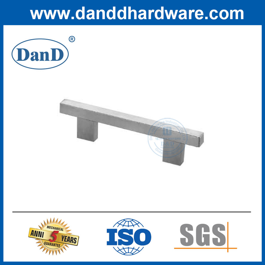 Manejo de tocador de acero inoxidable tiradores de cajones para tosser-ddfh018