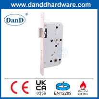 EN12209 Puerta de seguridad europea Batio de acero inoxidable Mortise Lock Body-DDML012-5578