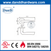 Moderno SS304 DOBLE PUERTA DE PUERTA PUERTURA MANGAR EN ROUND ROSE-DDSH022