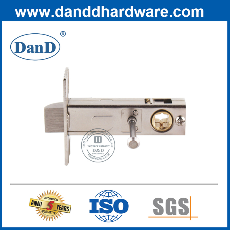 Solid Brass Safe Safety Architectural Tubular Lestch para cerraduras de puerta interior DDML036