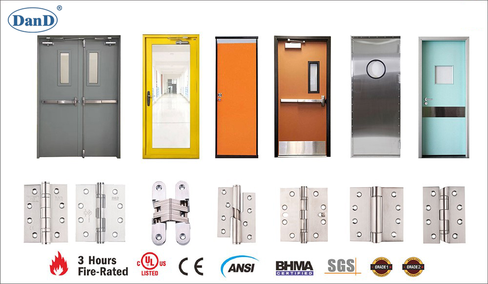 Selecci&oacute;n de bisagra de puerta con diferentes funciones d y h hardware