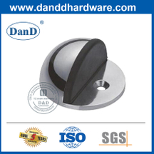 Tope de puerta del hemisferio de acero inoxidable para puerta de madera dddds001