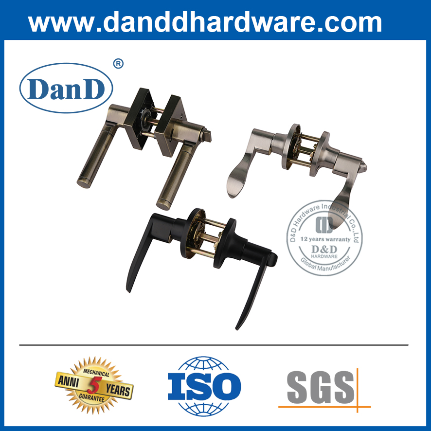 Lockset de la manija de la palanca de los proveedores de China para la entrada de la puerta-DDLK073