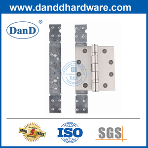 Placa de refuerzo de la bisagra de acero para puertas pesadas-DDHR001