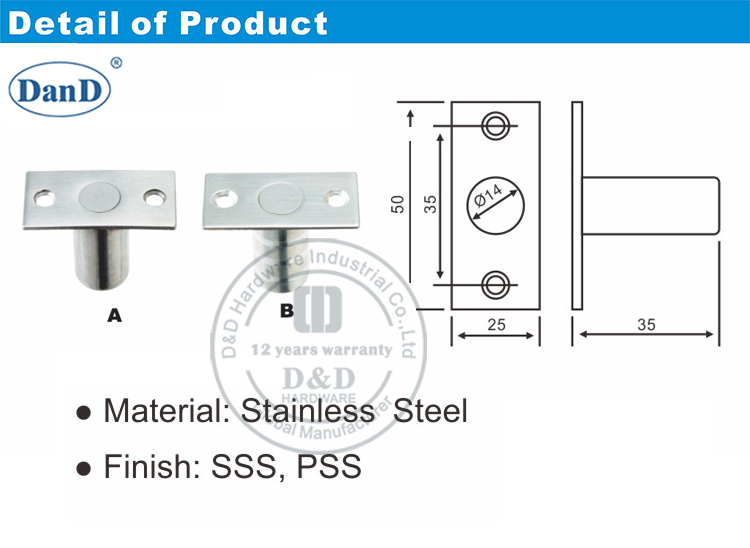 Nuevo dise&ntilde;o de polvo a prueba de polvo Socket-D y D hardware