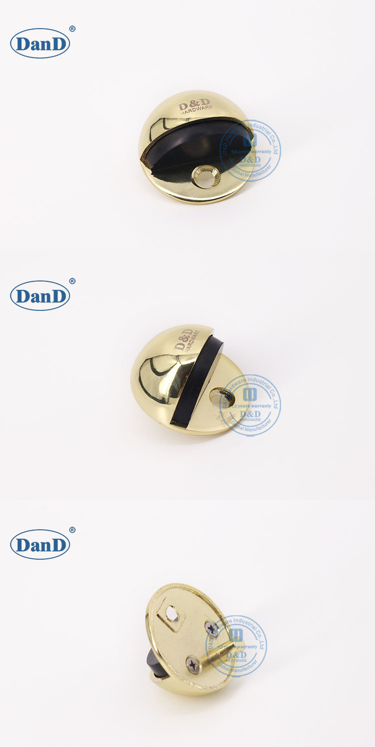 parada de la puerta montada en el piso