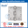 SUS304 UL ANSI Grado 1 Silver Heavy Duty Door Door bisagras: DDSS001-ANSI-1-4.5x4.5x4.6