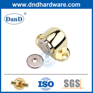 Puerta de aleación de zinc Montaje de seguridad Securado de la puerta de oro de latón Polla magnética DDDS031