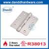Bisagra de puertas estándar UL Redonda y esquina cuadrada Puerta de fuego Bisagra-DDS001-FR-4X3.5X3
