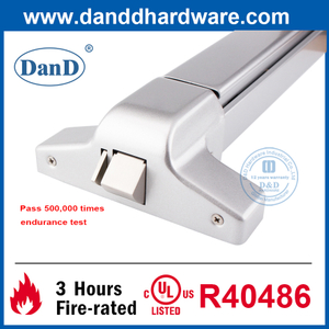 UL Listado a ANSI ANSI Acero inoxidable Salida de incendio de fogata Panic Device-DDPD003
