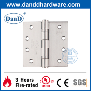 Bisagra de puertas de acero inoxidable de 4 pulgadas de acero inoxidable 304 con certificación UL-DDSS001-FR-4X4X3