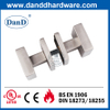 Botón de puertas cuadradas modernas de acero inoxidable 304 para puerta de madera-ddth030