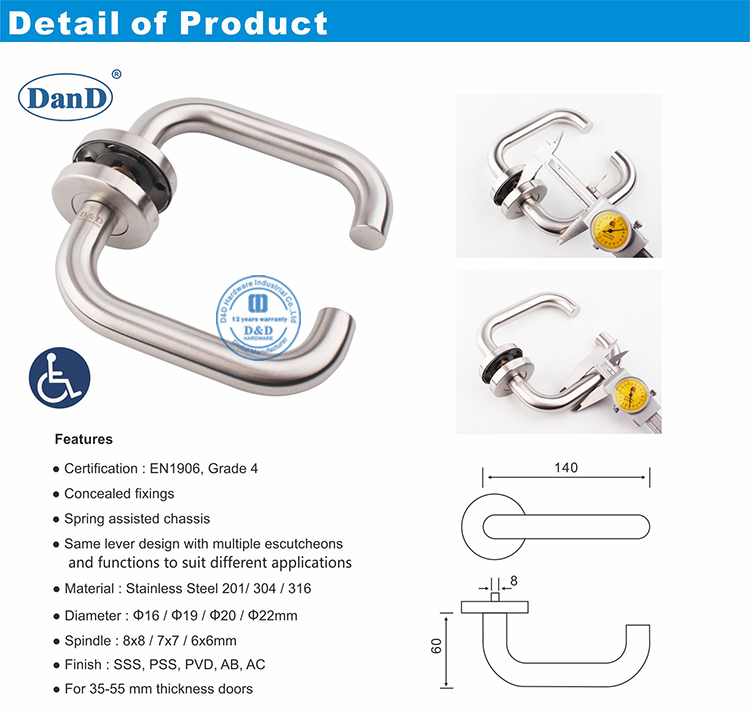 Hardware de las puertas de madera D y D Hardware