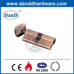 Cilindro de bloqueo de mortaja EURO de alta seguridad con thumbturn-ddlc005