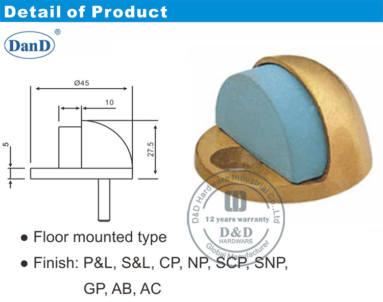 Hardware de tope-s de puerta y d