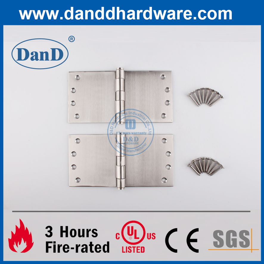 Bisagra de proyección de acero inoxidable 304 para puerta industrial de metal-DDSS049