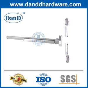 Dispositivo de salida de barra de pánico de bloqueo de 2 puntos Barra de puertas de acero inoxidable y aluminio Barra DDPD304
