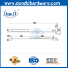 Hardware de la puerta de la barra de pánico Salida de borde de perrera Material de acero Barra de pánico Dogging-DDPD007