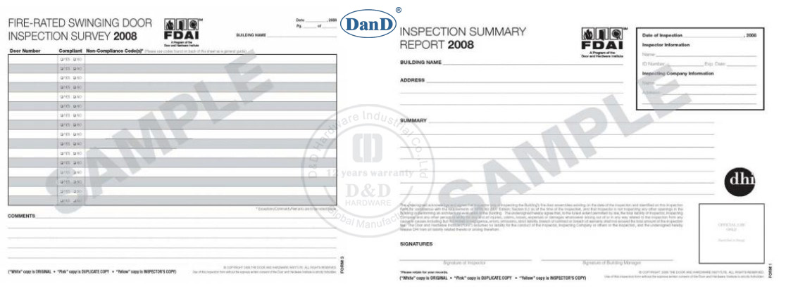 Est&aacute;ndar internacional de hardware Door-D y D