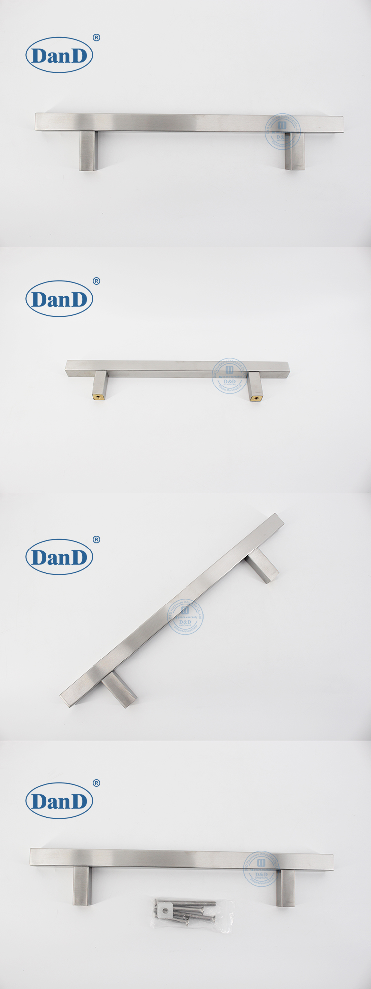 manijas de la puerta de tir&oacute;n de plata