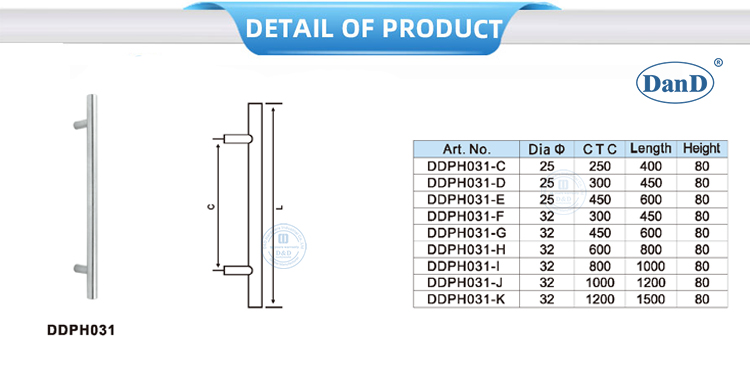 Manija de tirar de la puerta negra