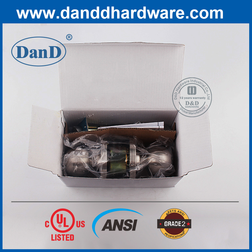 Localizado tubular de bola ignífuga ANSI ANSI ANSI ANSI para la entrada de la puerta-DDLK012
