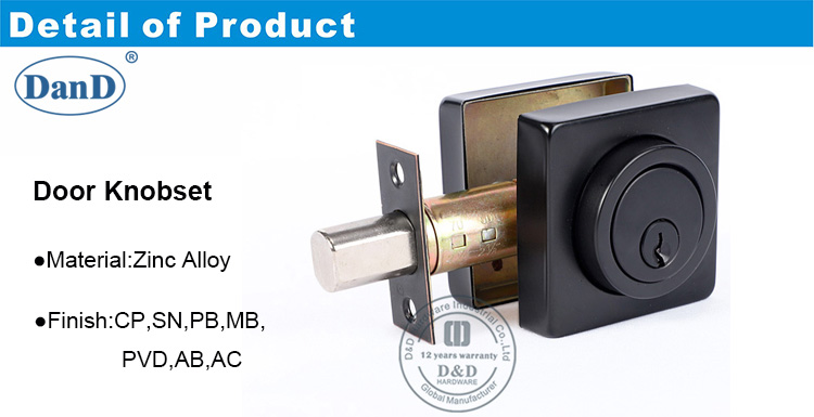 Deadbolt Lockset-DDLK020-D y D hardware
