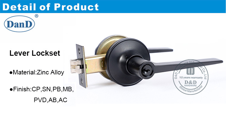 Palanca Lockset-DDLK084-D y D Hardware