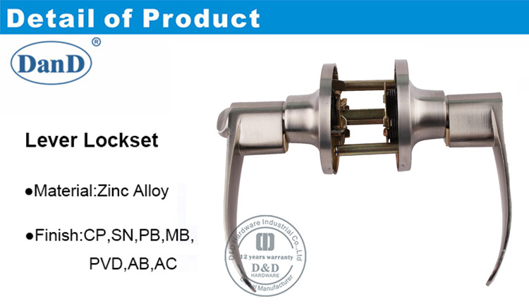 Lockset para Passage-DDLK097-D y D Hardware