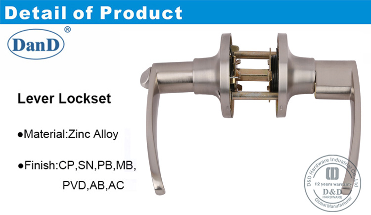 Pasaje Tubular Knobset-DDLK093-D y D Hardware