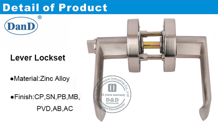 Palanca tubular Lock-DDLK092-D y D Hardware