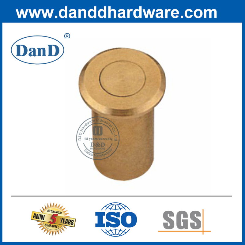 BRASS INTERIOR INTERIOR PUERTE POLVO A prueba de huelga para FLUSH BOLT-DDDP003