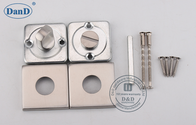 Tipo cuadrado Thumbtur y liberaci&oacute;n con indicador-D y D hardware